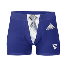 Load image into Gallery viewer, Blue Suit and Tie Boxer Briefs
