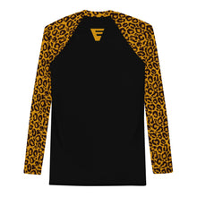 Load image into Gallery viewer, Well Groomed Faithful (Leopard) Men&#39;s Rash Guard
