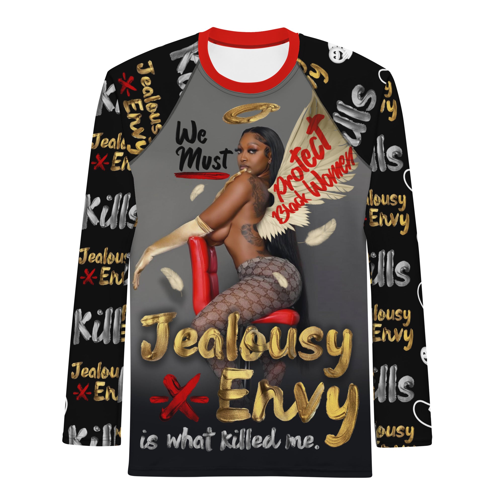 Jealousy and Envy Beard Cult Men's Rash Guard