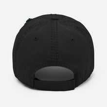 Load image into Gallery viewer, HCH Icon Black Distressed Dad Hat
